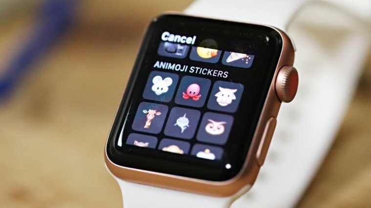 Apple Watch'taki Mesajlar'da Animoji çıkartmaları nasıl kullanılır?