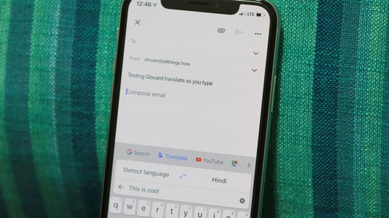 İPhone için Gboard artık en son güncellemeyle yazarken çeviri yapabilir